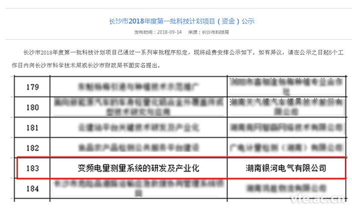 長沙市科學技術(shù)局發(fā)布公告